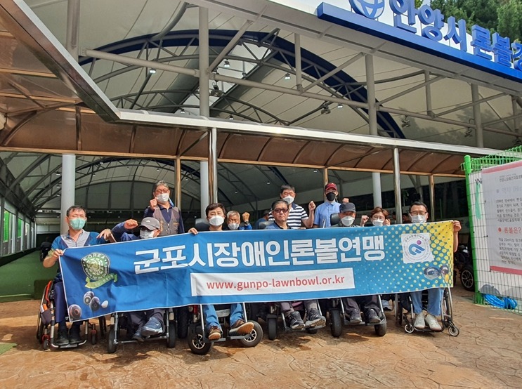 10/1일 군포시장애인론볼연맹 선수 기량 강화 훈련